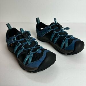 Teva Kids Water Sandals Blue Unisex Size 13 EU 31 Shoes Blue Black Outdoor